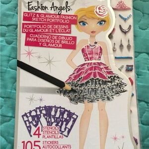 Fashion Angels glitz&glamour fashion sketch portfolio